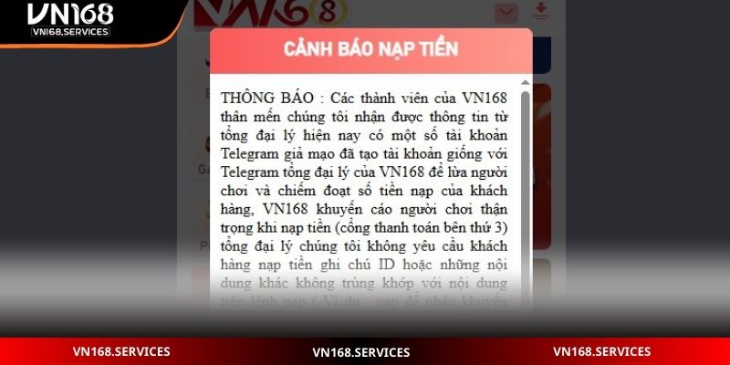 Hướng dẫn nạp tiền VN168 cho newbie